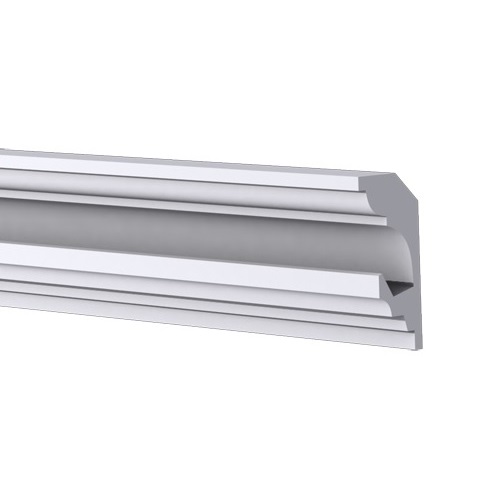 RV-01-A Rejtett világítás díszléc - mennyezet - Perfectled Kft.