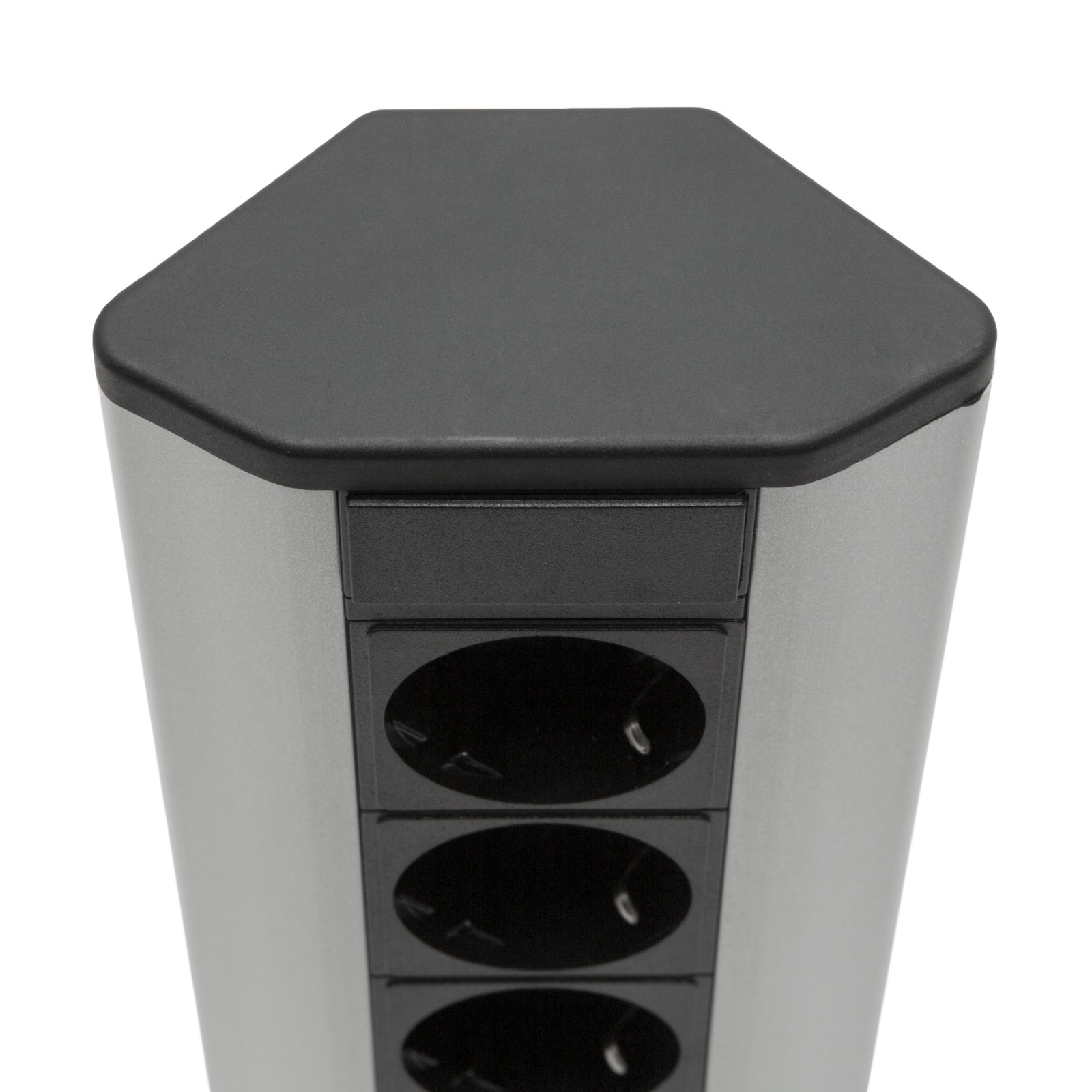 Aluminium sarokelosztó 3db aljzattal