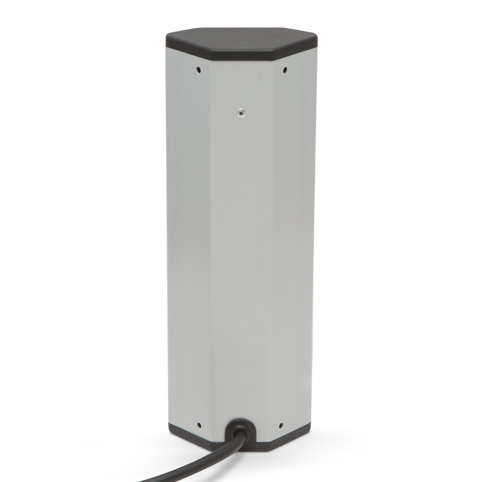 Aluminium sarokelosztó 3db aljzattal, 2db USB csatlakozóval