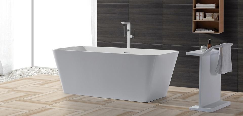 Wellis Carib White Matt Térkád 167x85x53 cm