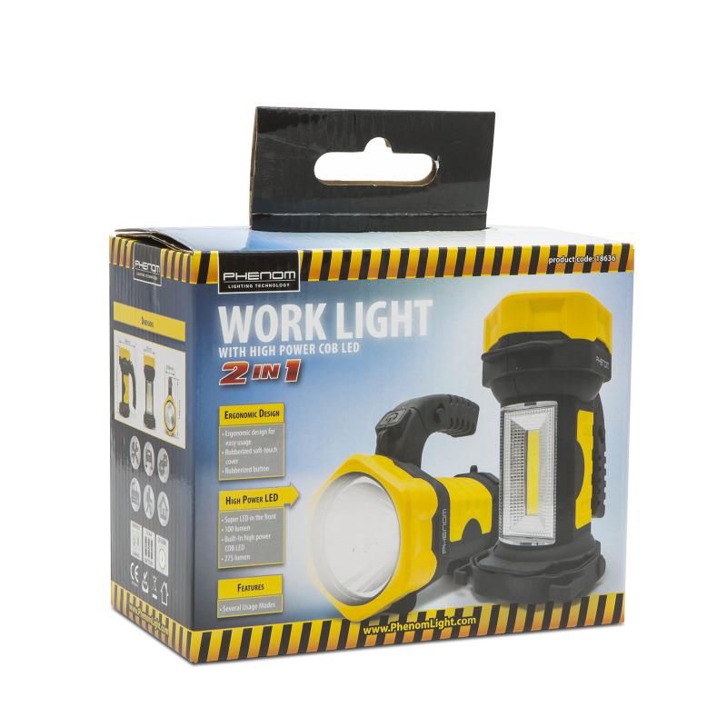 COB LED-es szerelőlámpa