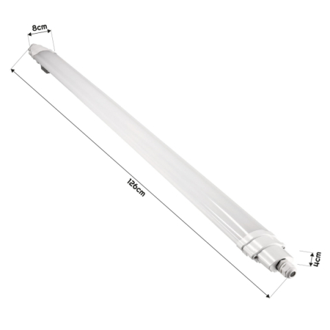 Berge ORZO PRO 36 W-os 120 cm-es  IP65  4000K  6600lm por- és páramentes lámpa