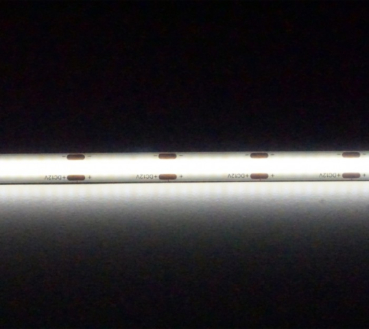 EcoLight COB led szalag 4000K  630 lm/méter  7 W/méter  12 V  IP20  5m / tekercs