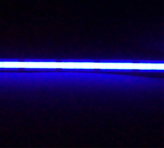 EcoLight COB led szalag kék színben 480 lm/méter 9 W/méter 12 V IP20 5m / tekercs