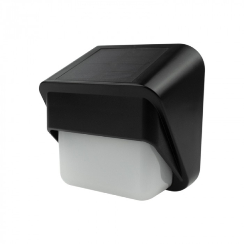 EcoLight Napelemes fali lámpa RGB+ natúr fehér  beépített alkonykapcsolóval  SOE-6