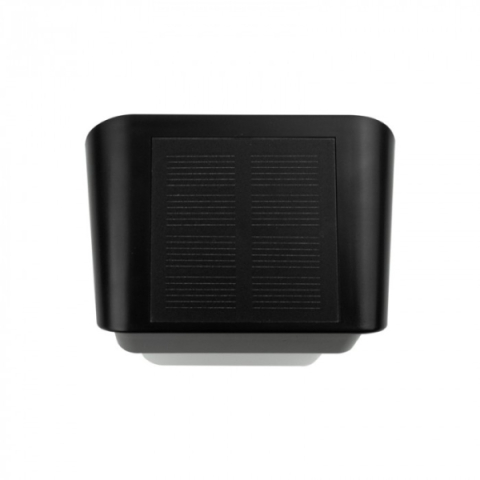 EcoLight Napelemes fali lámpa RGB+ natúr fehér  beépített alkonykapcsolóval  SOE-6