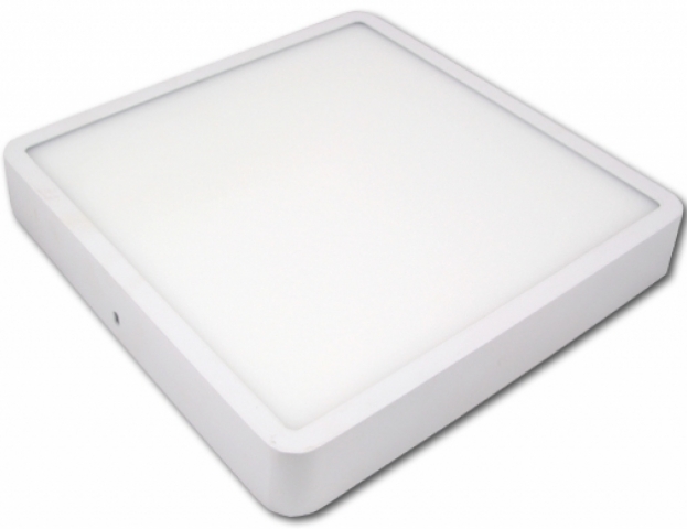 MasterLED Proma 24 W-os falon kívüli natúr fehér négyzet alakú LED-es mennyezetlámpa