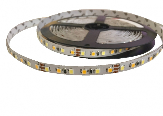 Perfectled Prémium 120 LED/méteres 12V-os szabályozható színhőmérsékletű LED szalag 5 m / tekercs