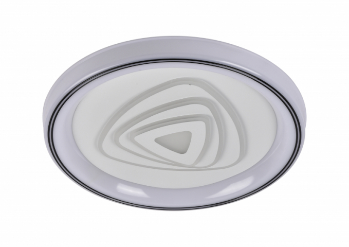 Lucero Emma 110 W-os 50 cm átmérőjű fehér LED távirányítós és mobil applikációval vezérelhető mennyezeti lámpa