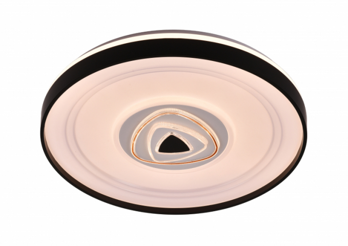 Lucero Olivia 84 W-os 50 cm átmérőjű fehér LED távirányítós és mobil applikációval vezérelhető mennyezeti lámpa