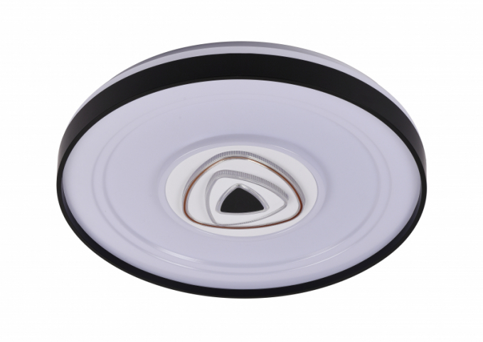 Lucero Olivia 84 W-os 50 cm átmérőjű fehér LED távirányítós és mobil applikációval vezérelhető mennyezeti lámpa