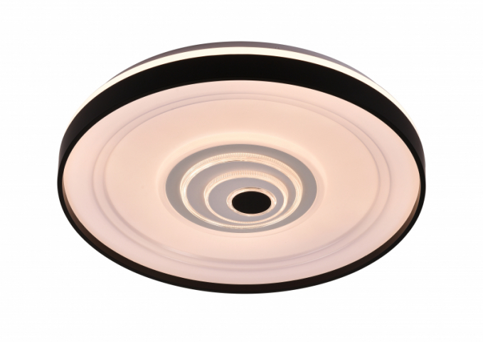 Lucero Olympia 84 W-os  50 cm átmérőjű fehér LED távirányítós és mobil applikációval vezérelhető mennyezeti lámpa