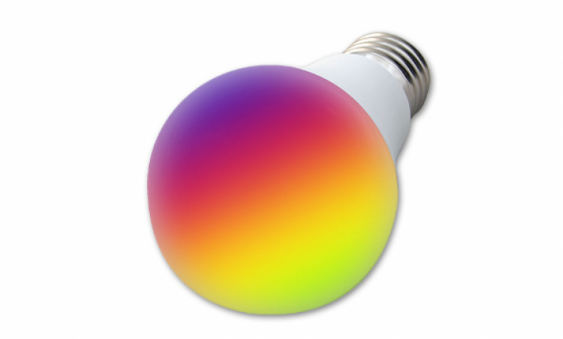 MasterLED E27-es foglalatú 12 W-os Wi-Fi-s izzó RGB-CW-WW