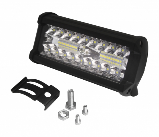 MasterLED Téglalap alakú  hideg fehér színhőmérsékletű  120 W-os munkalámpa/Off-Road terepjáró lámpa