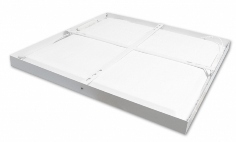 MasterLED 60 W-os szögletes 60x60 cm natúr fehér  fehér színű falon kívüli led panel