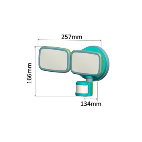 MasterLED Cori 20 W-os  natúrfehér LED reflektor