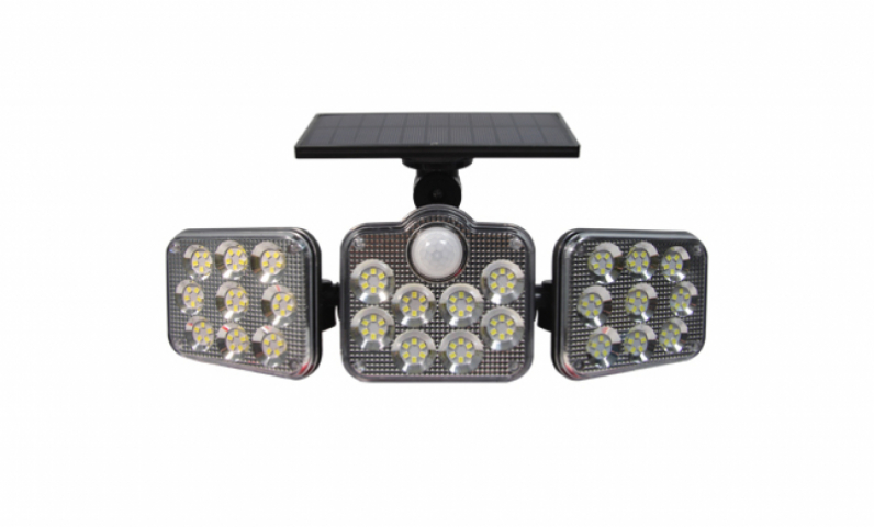 MasterLED Solar LED napelemes lámpa 10 W-os mozgásérzékelővel