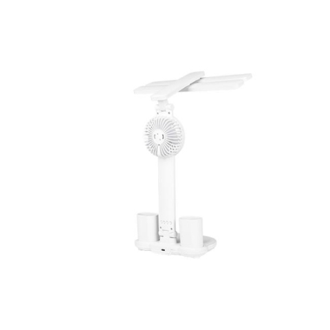 MasterLED Summer 9W-os asztali lámpa beépített ventilátorral  3000-6500K  fehér