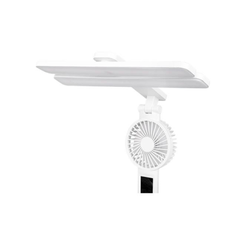 MasterLED Summer 9W-os asztali lámpa beépített ventilátorral  3000-6500K  fehér