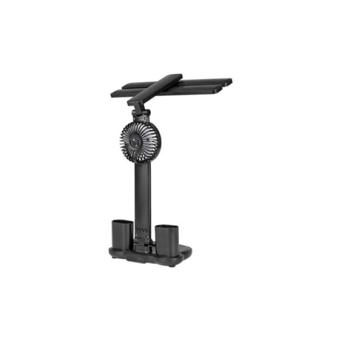 MasterLED Summer 9W-os asztali lámpa beépített ventilátorral  3000-6500K  fekete
