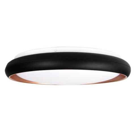 MasterLED XUDO 54W  3000-6500K  400x85 mm  fekete/arany színű mennyezeti lámpa távirányítóval