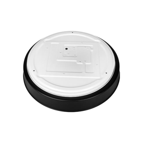 MasterLED XUDO 54W  3000-6500K  400x85 mm  fekete/tölgy színű mennyezeti lámpa távirányítóval
