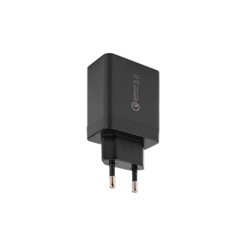 MasterLED gyorstöltő 20 W-os 4 x USB-C fekete adapter