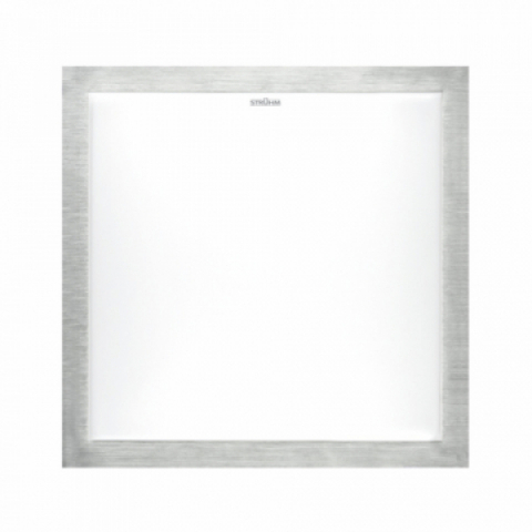 Strühm Alex 12 W-os 250x250 mm négyzet alakú natúr fehér mennyezeti lámpa IP44-es védettségű