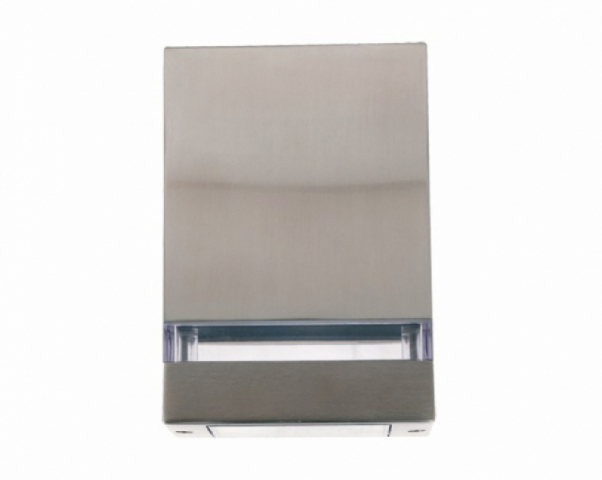 Strühm Gardenya 160x110 mm matt króm szögletes oldalfali lámpa  GU10-es foglalattal