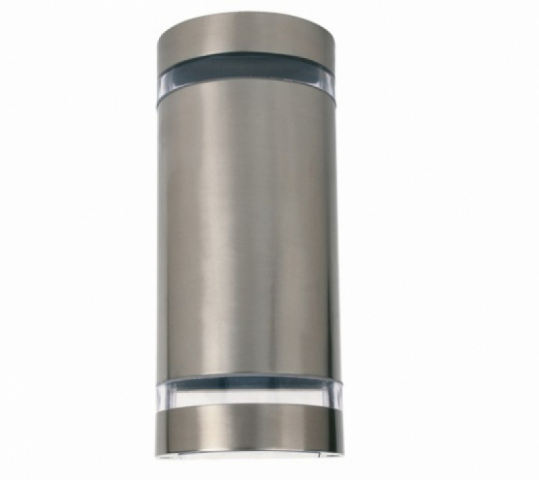 Strühm Gardenya 255x110 mm matt króm ívelt oldalfali lámpa  GU10-es foglalattal