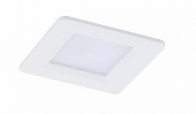 Strühm Iga 1 8 W-os 70x70 mm négyzet alakú natúr fehér dekoratív mennyezeti lámpa