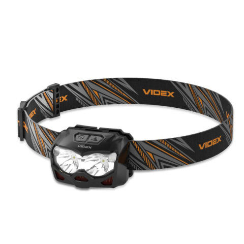 Videx LED Fejlámpa újratölthető akkumulátorral H055D
