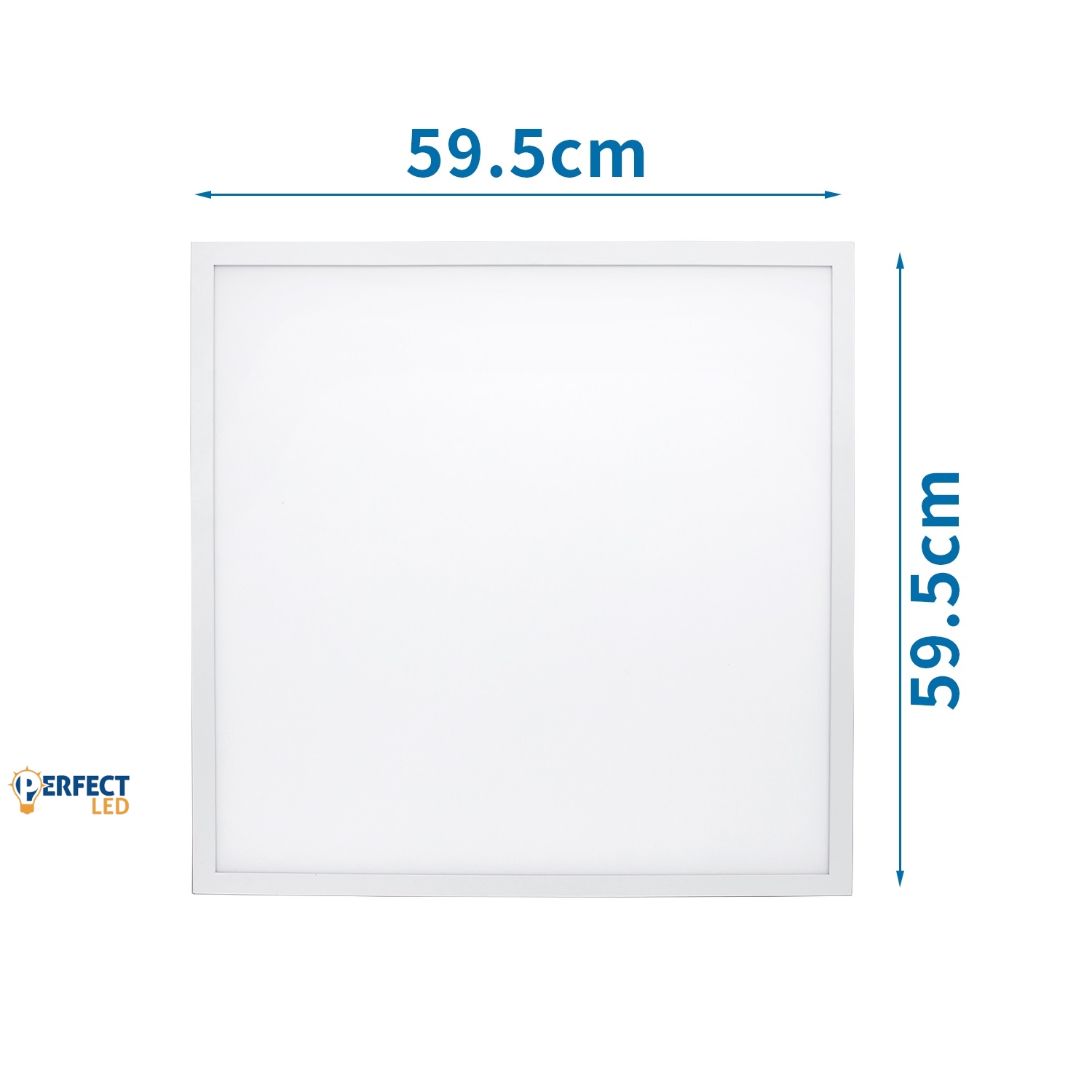 60x60cm LED Panel 40W Hideg Fehér - 002588