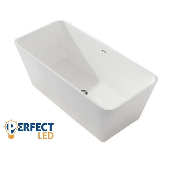 Wellis Carib White Matt Térkád 167x85x53 cm