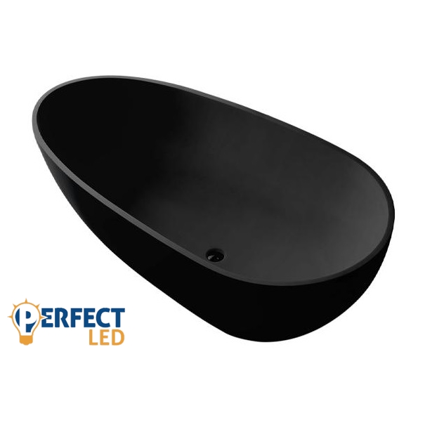 Wellis Soul Black Matt Térkád 167x85x53 cm