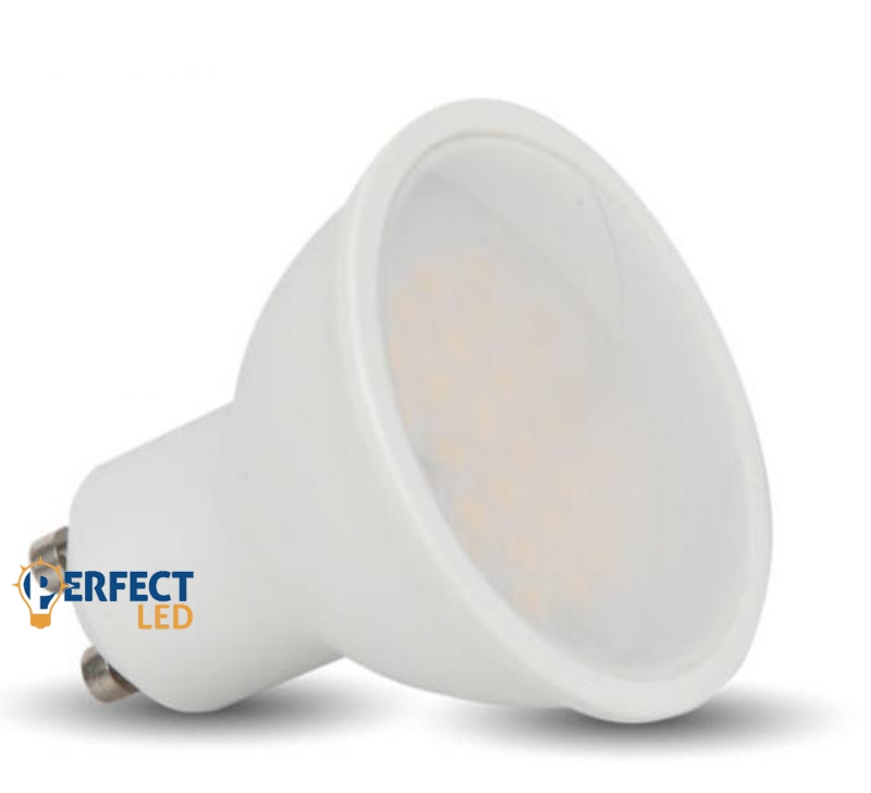 4,5W GU10 LED spot természetes fehér 4000K, 400lm - 21202