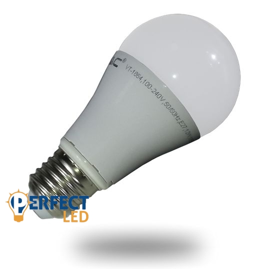 12W E27 LED körte izzó, égő 200° meleg fehér