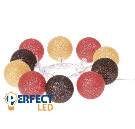 EMOS LED cérnagömb (0.6W/10 LED) Ősz - meleg fehér