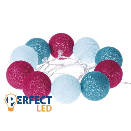 EMOS LED cérnagömb (0.6W/10 LED) Tavasz - meleg fehér