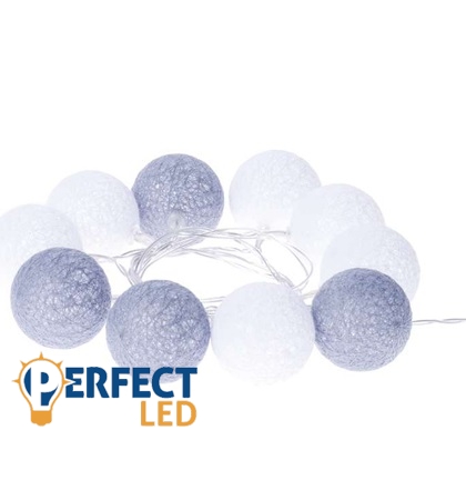 EMOS LED cérnagömb (0.6W/10 LED) Tél - meleg fehér