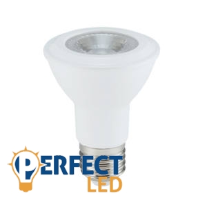 7W E27 PAR20 LED lámpa hideg fehér 5 év garancia