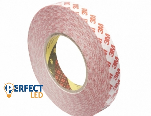 3M-es kétoldalas ragasztó  LED szalaghoz és aluprofilhoz 50 méter