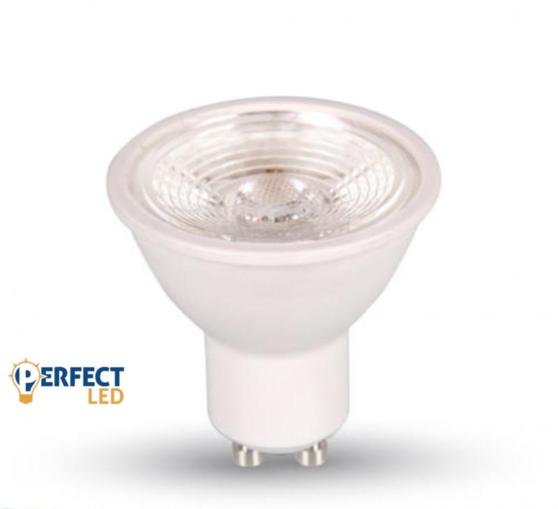 7W 38° GU10 LED spot égő 6000K hideg fehér