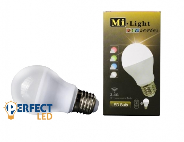 Mi-Light E27-es foglalatú 6W-os izzó RGBW