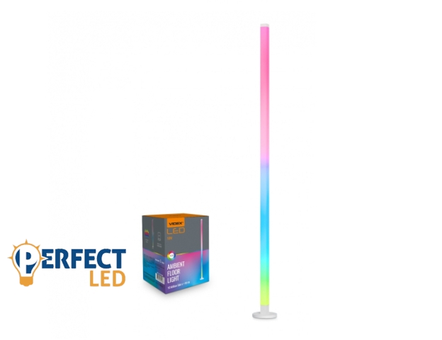 Videx 10W-os RGB+W 150 cm-es állólámpa