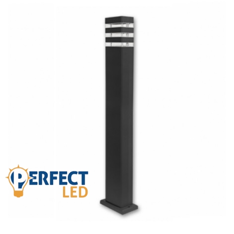 MasterLED Malibu Kerti 80 cm-es fekete színű E27-es foglalatú állólámpa
