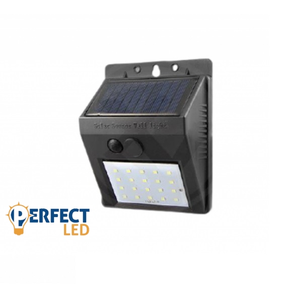 MasterLED Solar LED napelemes lámpa 3 W-os alkonykapcsolóval