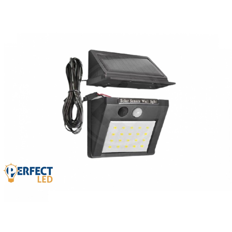 MasterLED Solar LED lámpa 3 W-os mozgásérzékelővel