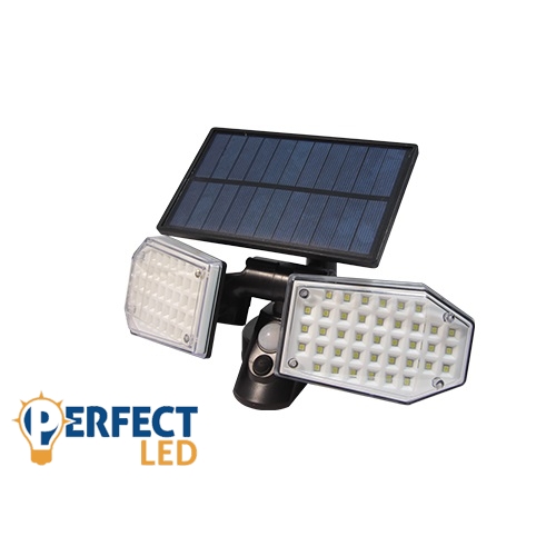 MasterLED Solar LED napelemes 15 W-os mozgásérzékelővel
