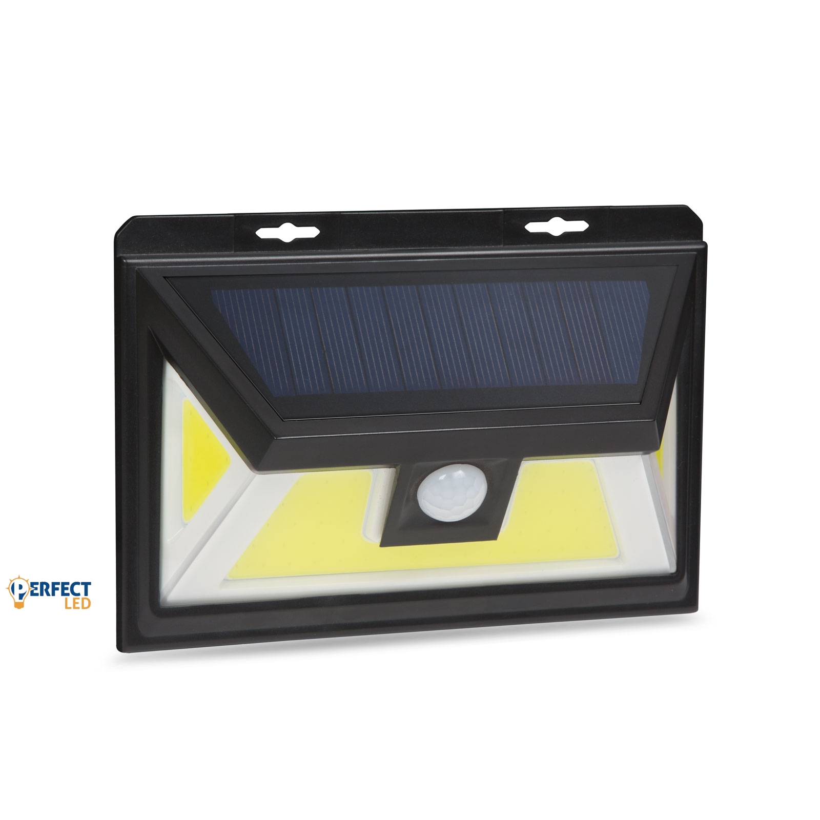 Mozgásérzékelős szolár reflektor - 3 COB LED